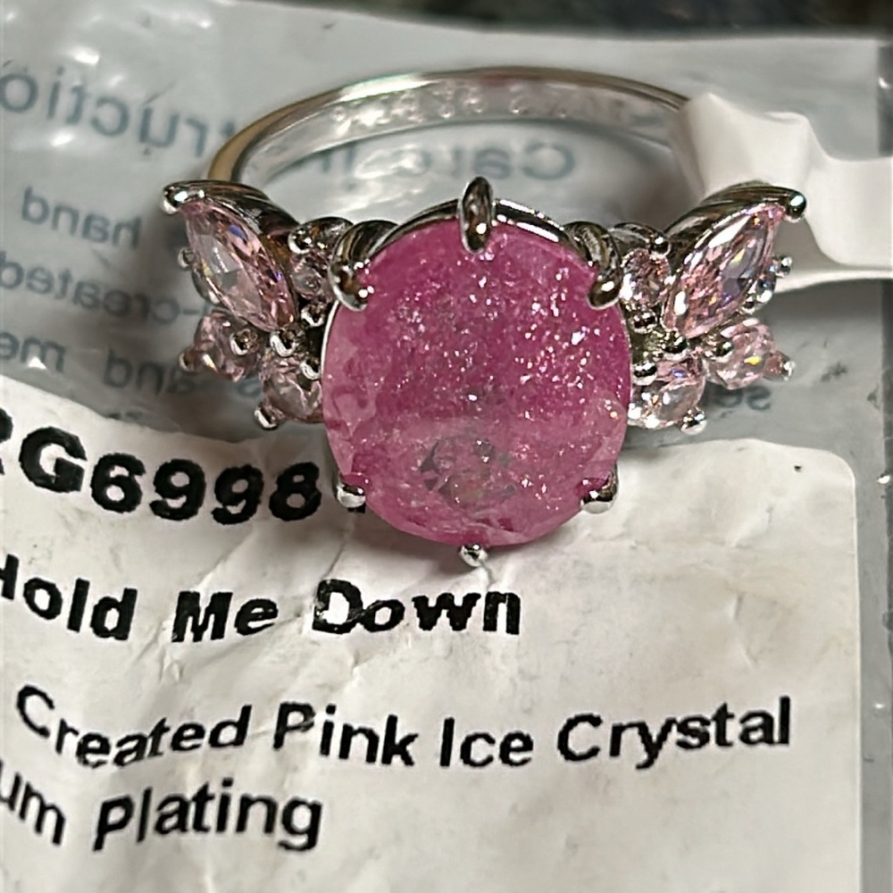 Bomb party ring can’t hold me down size 7